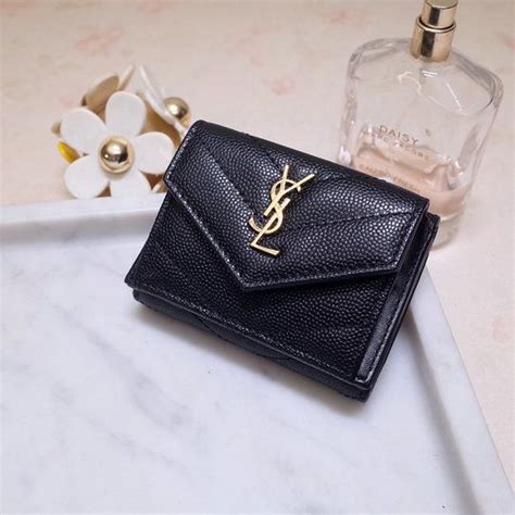 ysl small loulou wallet|ysl wallet dupe.